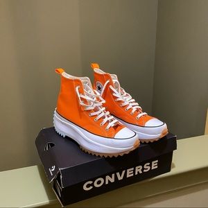 Converse Run Star Hike Sunblocked Total Orange Men’s Size 10